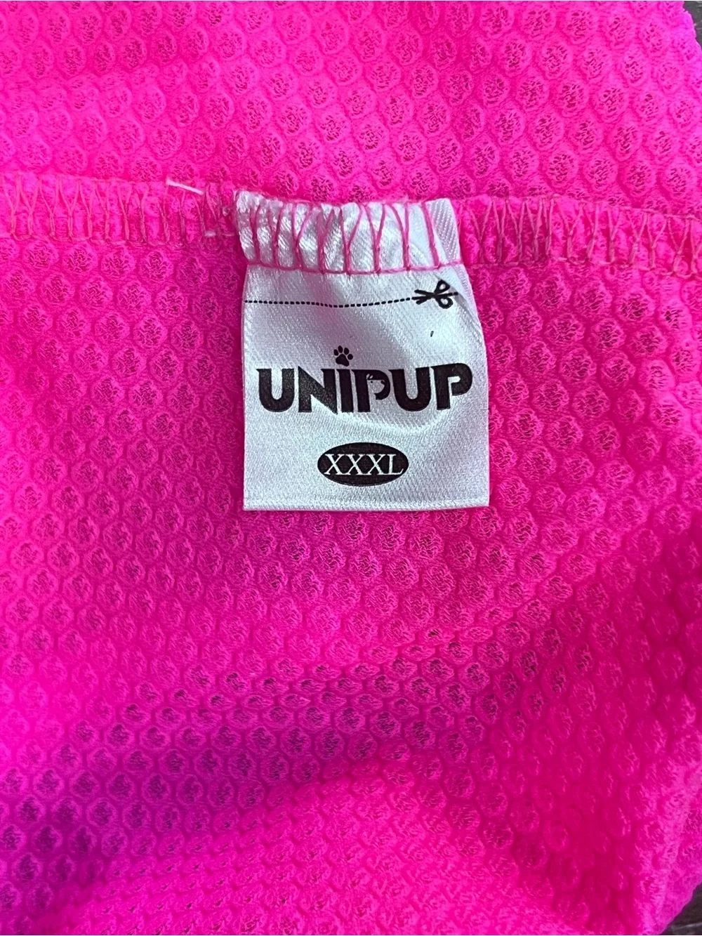 Breathable Pink Mesh Dog Cooling Shirt- Lightweight for Summer - Never Worn